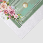 Beagle aan de deur tissuepapier (Detail)