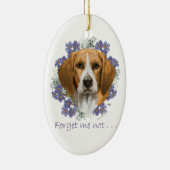Beagle Aandenken Keramisch Ornament (Rechts)