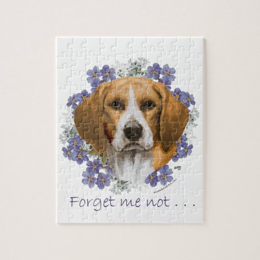 Beagle Aandenken Legpuzzel (Verticaal)