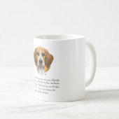 Beagle Aandenken MAN Koffiemok (Voorkant rechts)