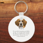 Beagle Aandenken Sleutelhanger (Voorkant)