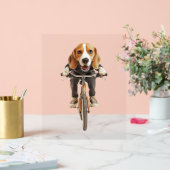Beagle Acryl Bord (Huwelijk)