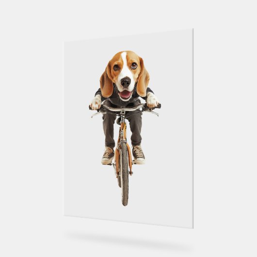 Beagle Acryl Bord (Hoek)
