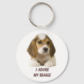 Beagle Adore Sleutelhanger (Voorkant)