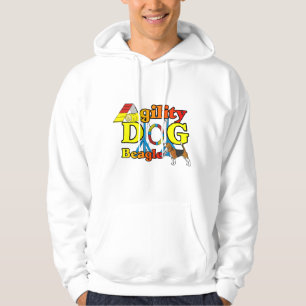 Beagle Agility Gifts Hoodie