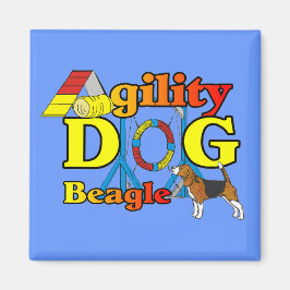 Beagle Agility Gifts Magneet