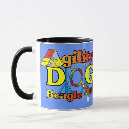 Beagle Agility Gifts Mok (Links)