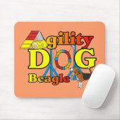 Beagle Agility Gifts Muismat (Met muis)