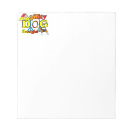 Beagle Agility Gifts Notitieblok