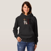 Beagle Amazing Loing Strong Happy Selfless Gracef Hoodie (Voorkant volledig)