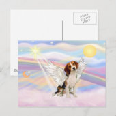 Beagle Angel Briefkaart (Voorkant / Achterkant)