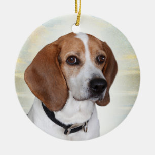 Beagle Angel Ornament
