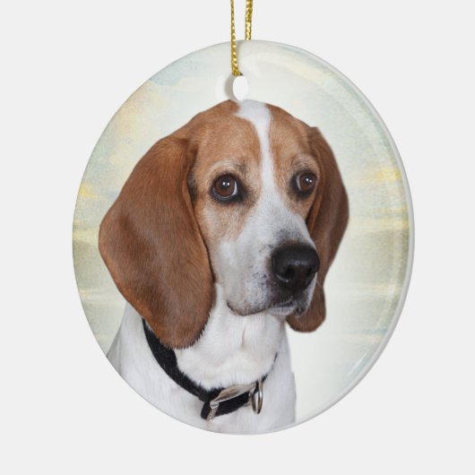 Beagle Angel Ornament (Links)