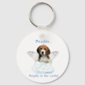 Beagle Angel Sleutelhanger (Achterkant)
