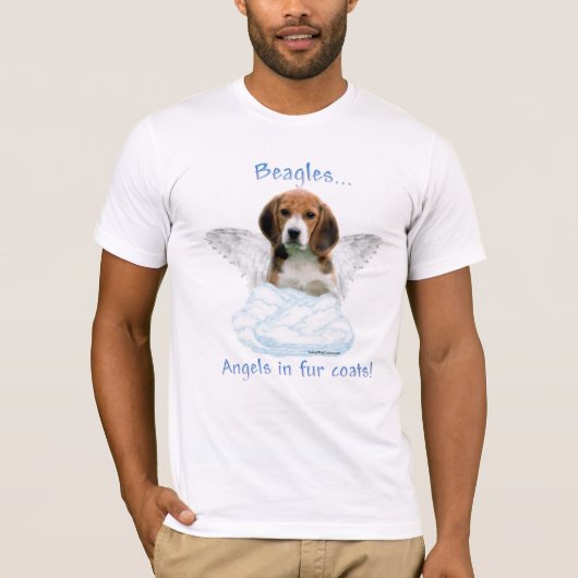Beagle Angel T-shirt (Voorkant)