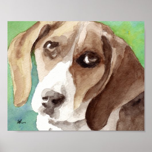 Beagle Art Prints (Voorkant)