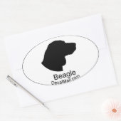 Beagle Auto Window Decal Sticker (Envelop)