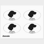 Beagle Auto Window Decal Sticker (Vel)