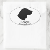 Beagle Auto Window Decal Sticker (Tas)