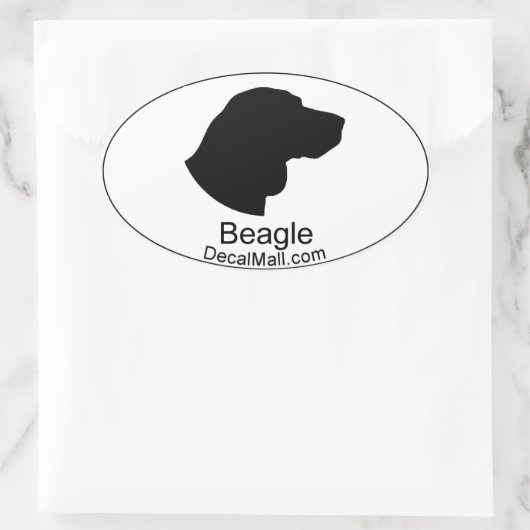 Beagle Auto Window Decal Sticker (Tas)