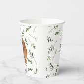 Beagle Baby shower Waterverf thema Papieren kopjes Papieren Bekers (Links)