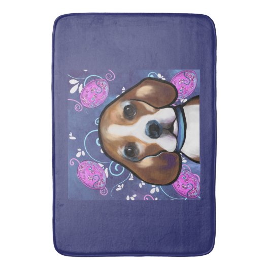 Beagle badmat (Voorkant Verticaal)