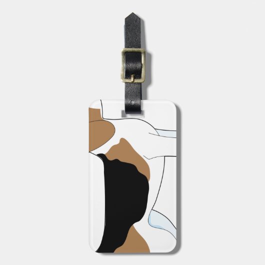 Beagle Bagagelabel (Voorkant verticaal)