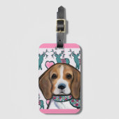Beagle Bagagelabel (Voorkant (verticaal))