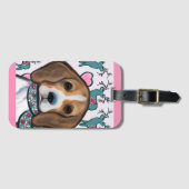 Beagle Bagagelabel (Voorkant (horizontaal))