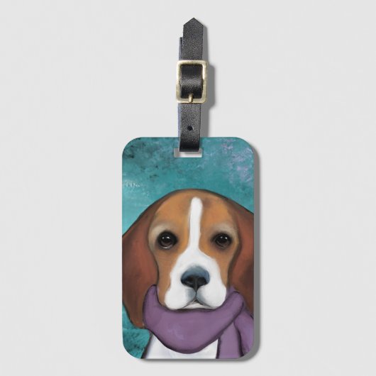 Beagle Bagagelabel (Voorkant (verticaal))
