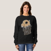 Beagle Bagel Love Bagels Dog Beagle Trui (Voorkant volledig)