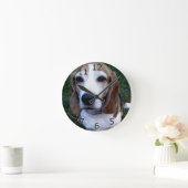Beagle Basset Dog Ronde Klok (Huis)