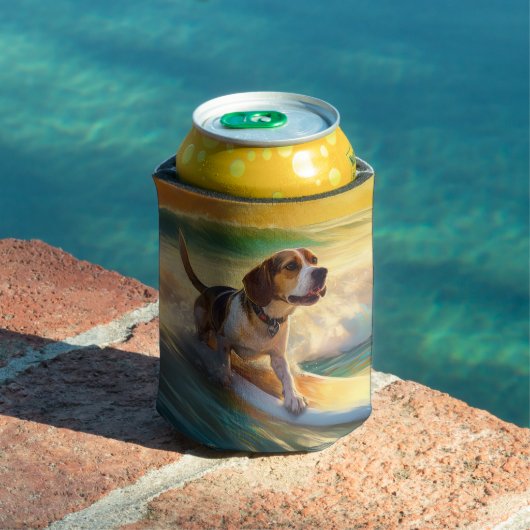 Beagle Beach Surfschilderkunst Blikjeskoeler (Insitu Zwembad)