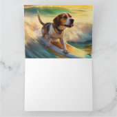 Beagle Beach Surfschilderkunst Kaart (Binnen)