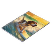 Beagle Beach Surfschilderkunst Notitieboek (Linkerzijde)