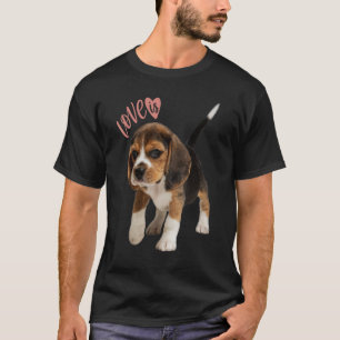 Beagle Beagles Love is Dog Mam Puppy Pet Cute T-shirt