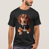 Beagle Beagles T-shirt Liefde Hond Mama Papa Puppy (Voorkant)