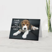 BEAGLE BEGINT "HEB EEN GEWELDIGE BIRTHDAY-KAART" KAART (Voorkant)
