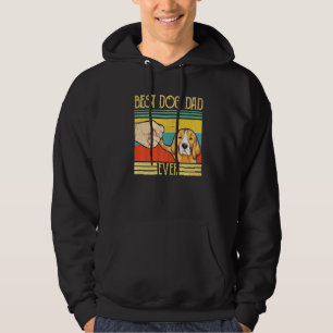 Beagle Beste Hond Papa Ooit Kleding Hond Papa Mann Hoodie