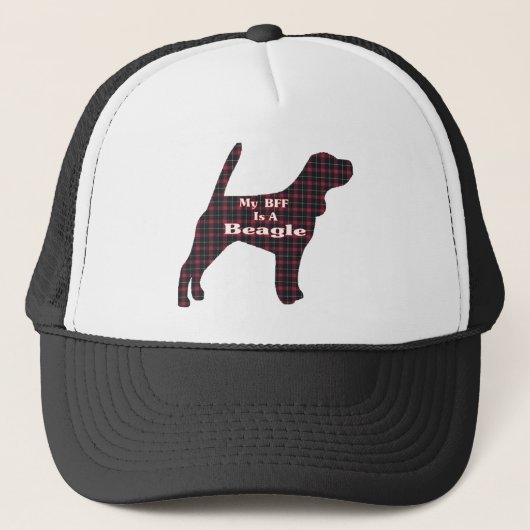Beagle BFF Hoed Trucker Pet (Voorkant)