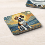 Beagle Bier Onderzetter (Linkerzijde)