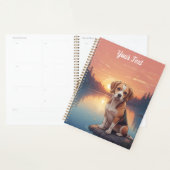 Beagle bij het meer planner (Display)