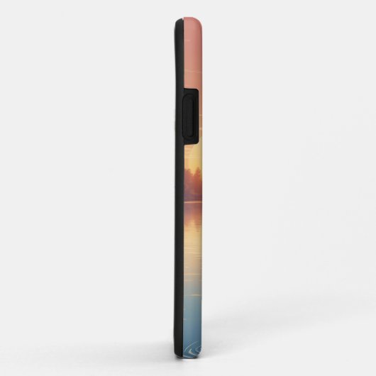 Beagle bij Lake Case-Mate iPhone Case (Achterkant/rechts)