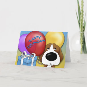 Beagle Birthday Card Kaart