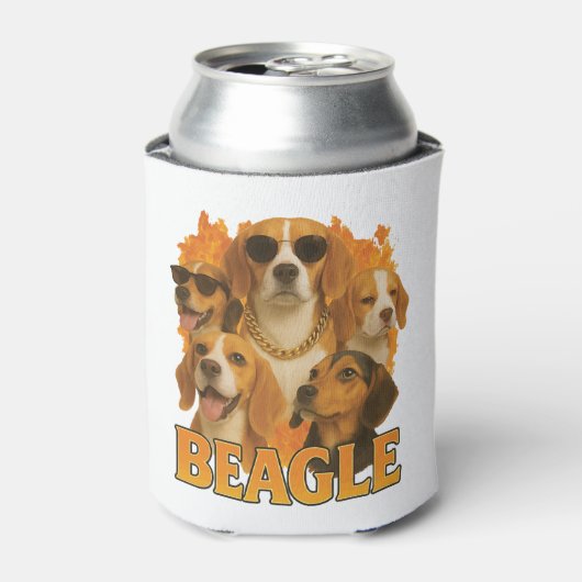 Beagle Blikjeskoeler (Blikje Voorkant)