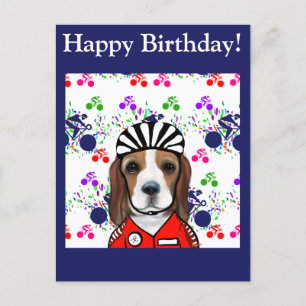 Beagle briefkaart