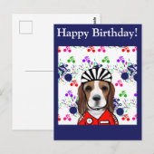 Beagle  briefkaart (Voorkant / Achterkant)