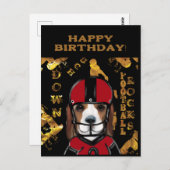 Beagle Briefkaart (Voorkant / Achterkant)