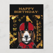 Beagle Briefkaart (Voorkant)