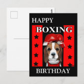 Beagle  briefkaart (Voorkant / Achterkant)